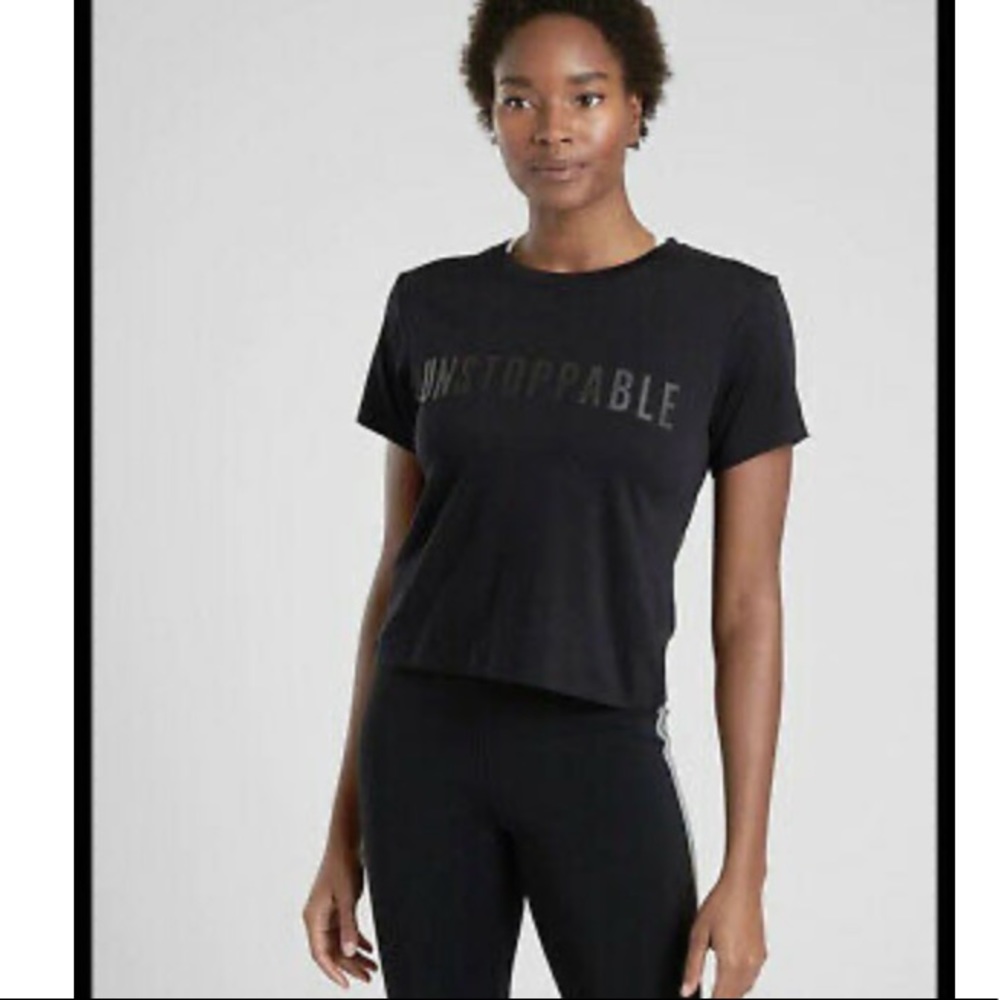 Athleta Cropped ‘Unstoppable’ Tee